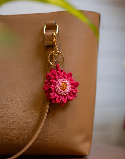 Boho Bag Charm - Gullabi Daisy