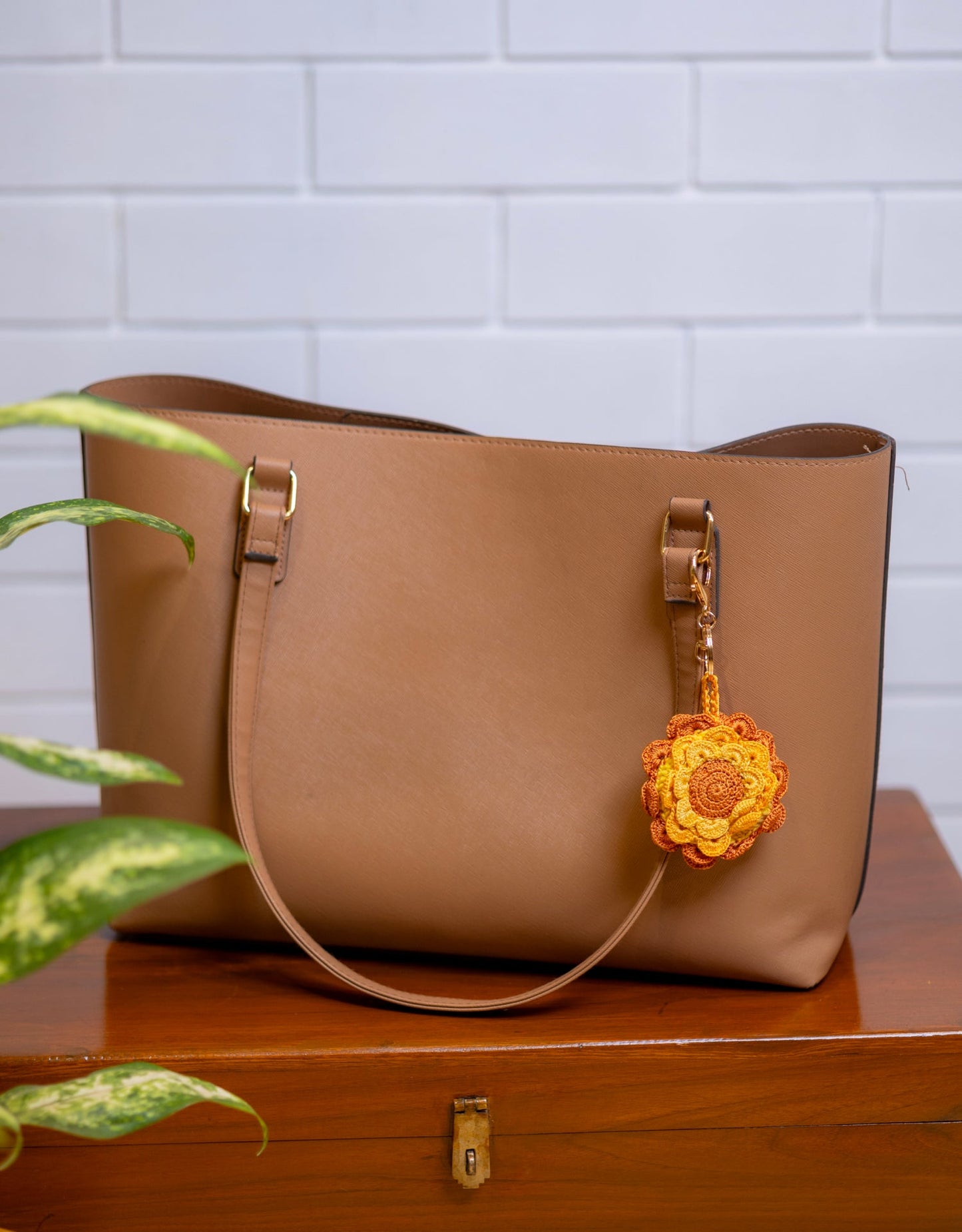 Boho Bag Charm - Surajmukhi