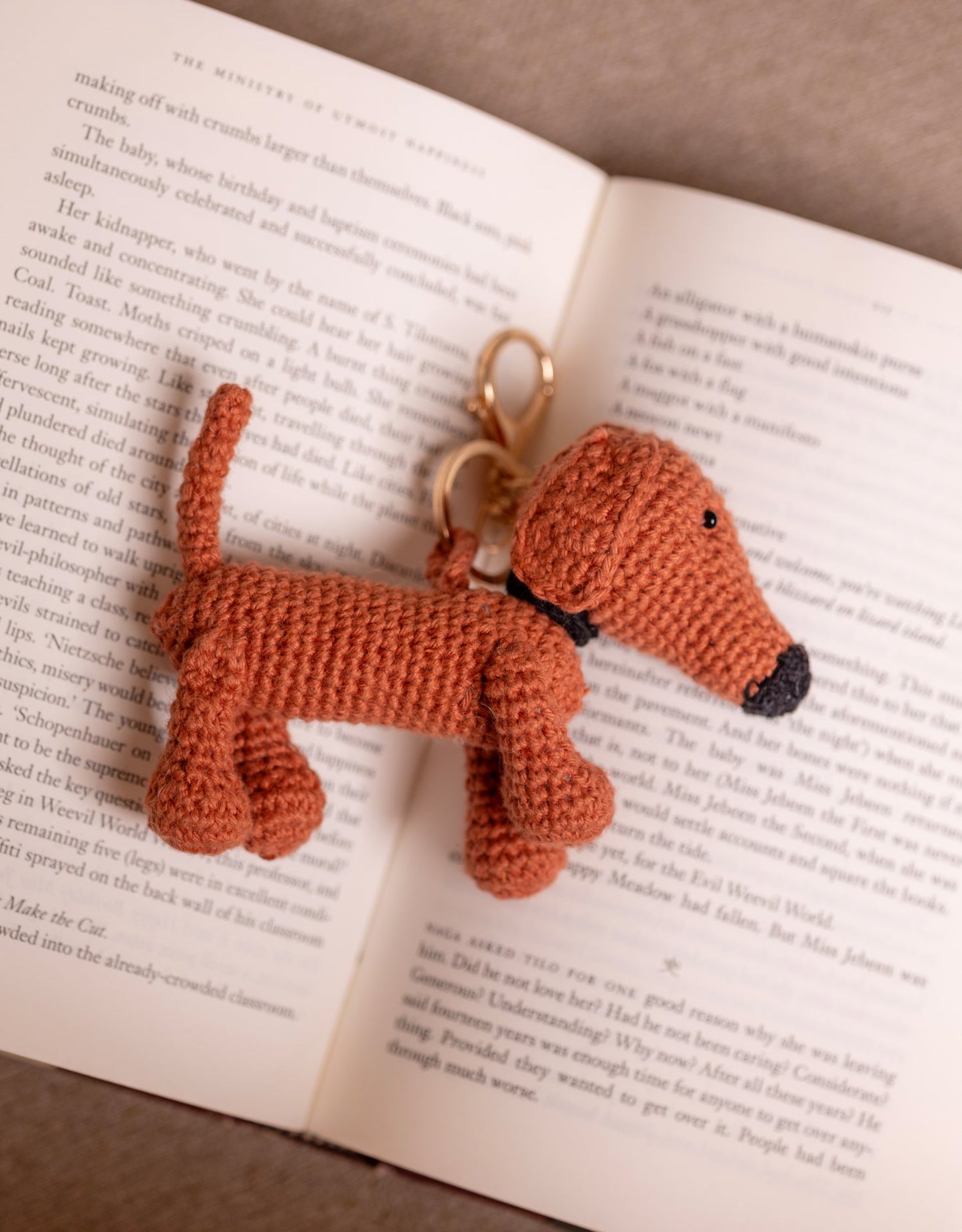 Boho Bag Charm - Khurafati Dachshund