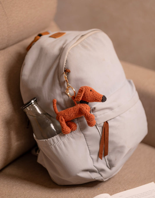 Boho Bag Charm - Khurafati Dachshund