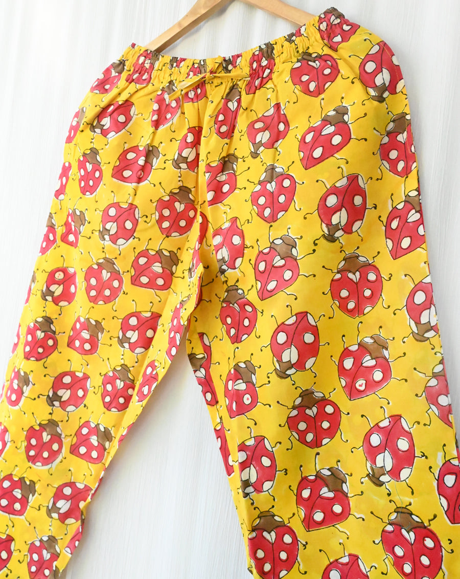 Love Bug Chill Jams Cotton Co-ord Set