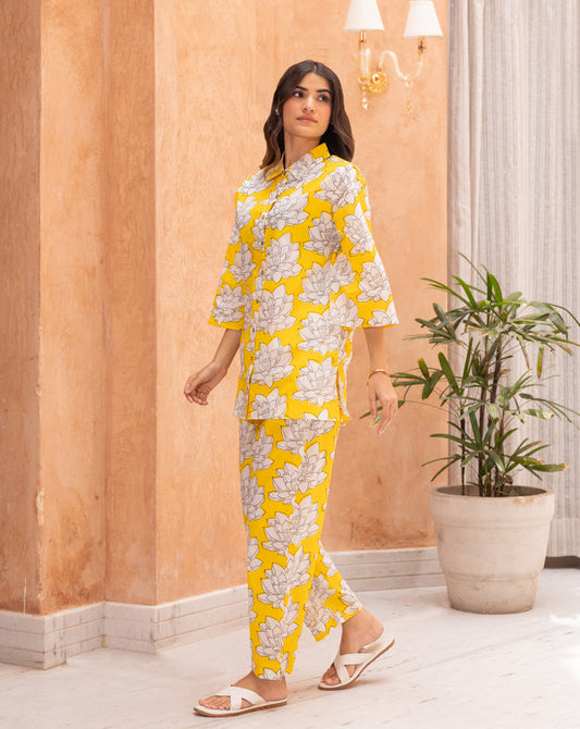 Mallika Cotton Co-ord Set