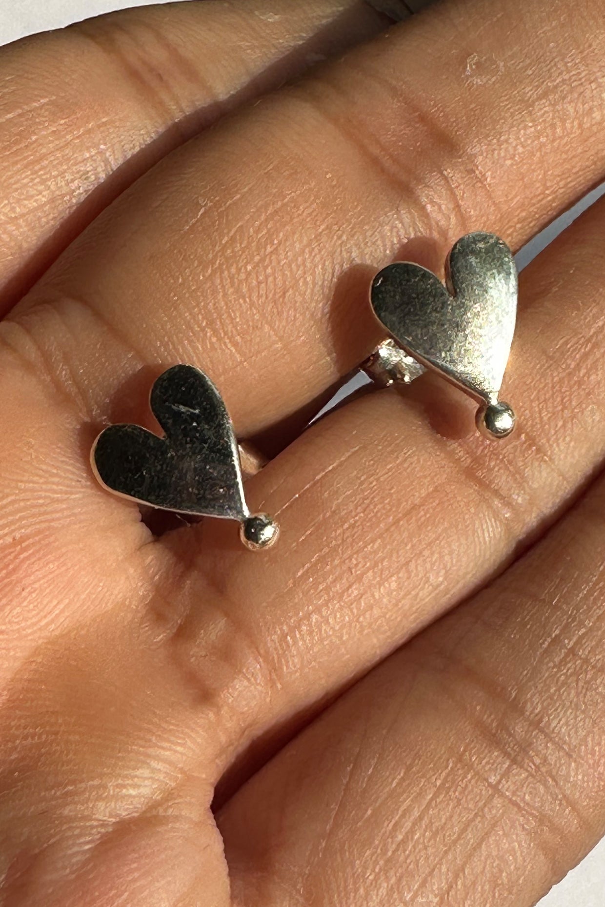 Mehboob Heart Studs