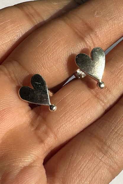 Mehboob Heart Studs