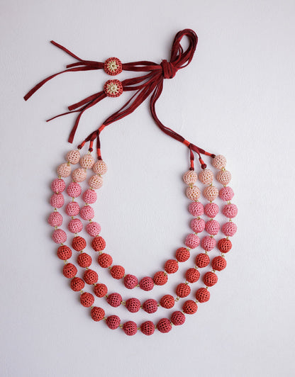 Masum Hand-crochet Layered Necklace