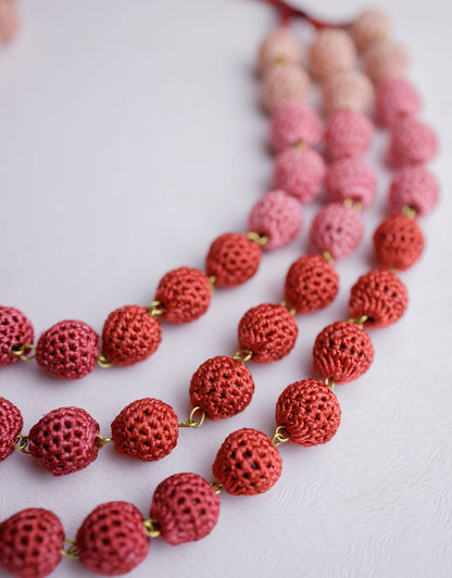 Masum Hand-crochet Layered Necklace