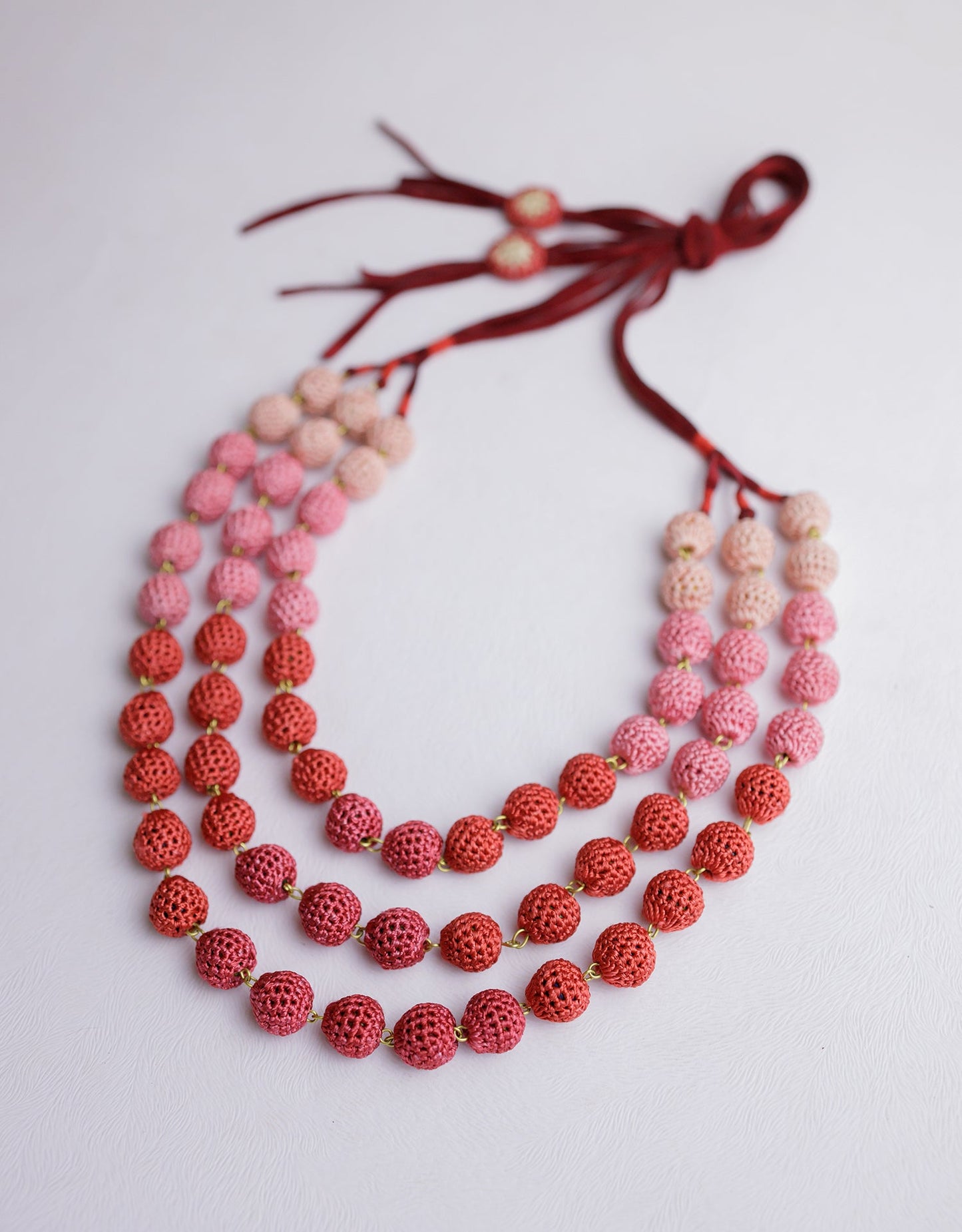 Masum Hand-crochet Layered Necklace