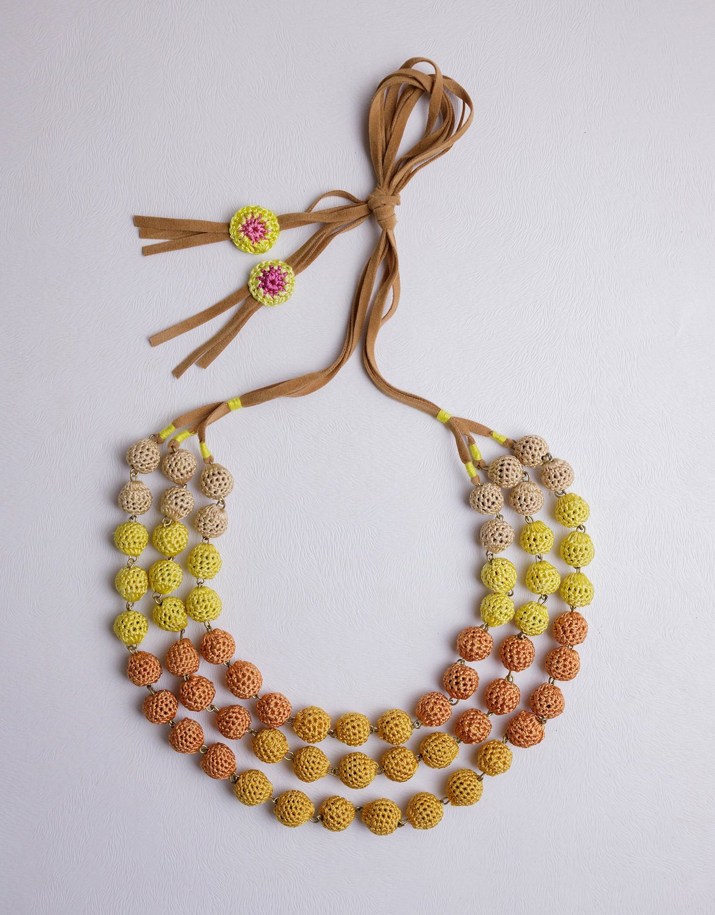 Masum Hand-crochet Layered Necklace