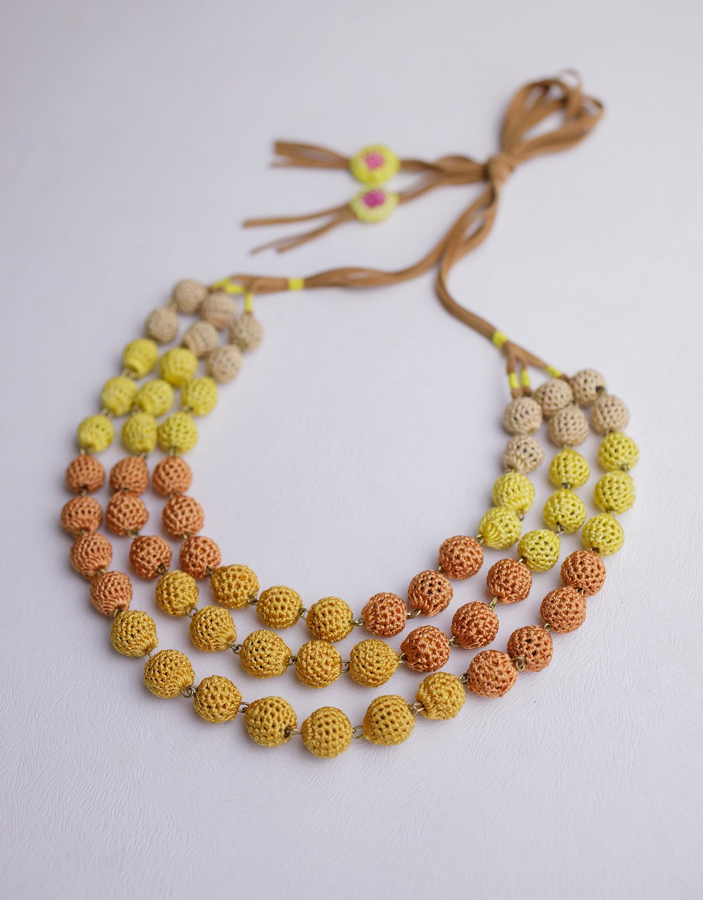 Masum Hand-crochet Layered Necklace