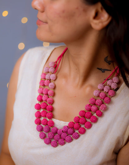 Masum Hand-crochet Layered Necklace