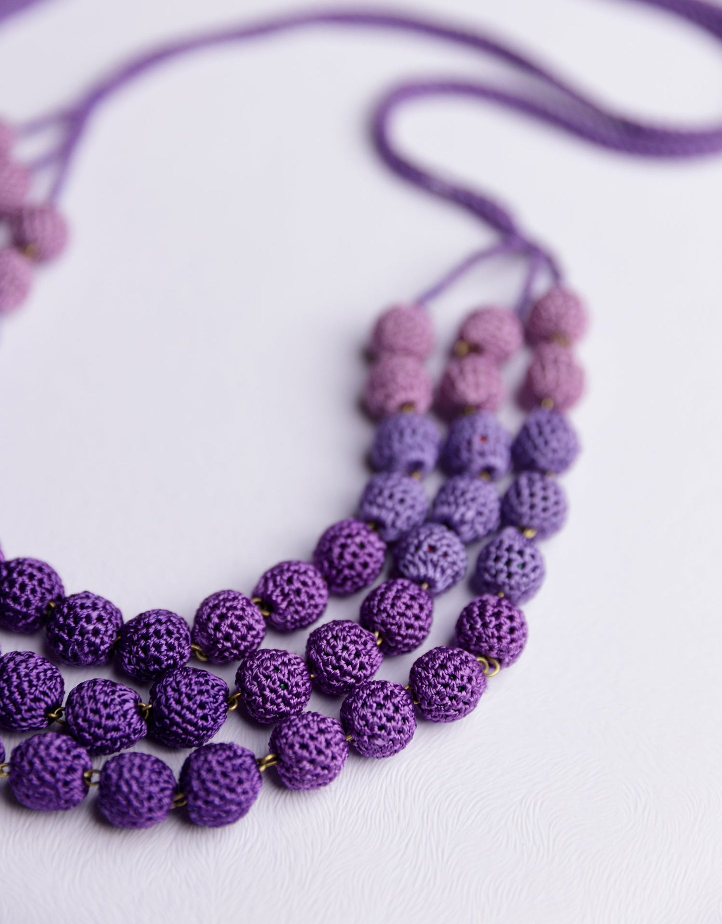 Masum Hand-crochet Layered Necklace