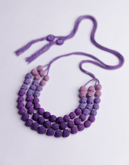 Masum Hand-crochet Layered Necklace