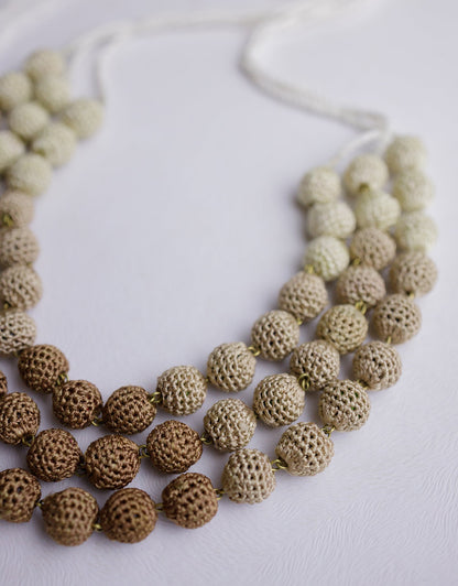 Masum Hand-crochet Layered Necklace