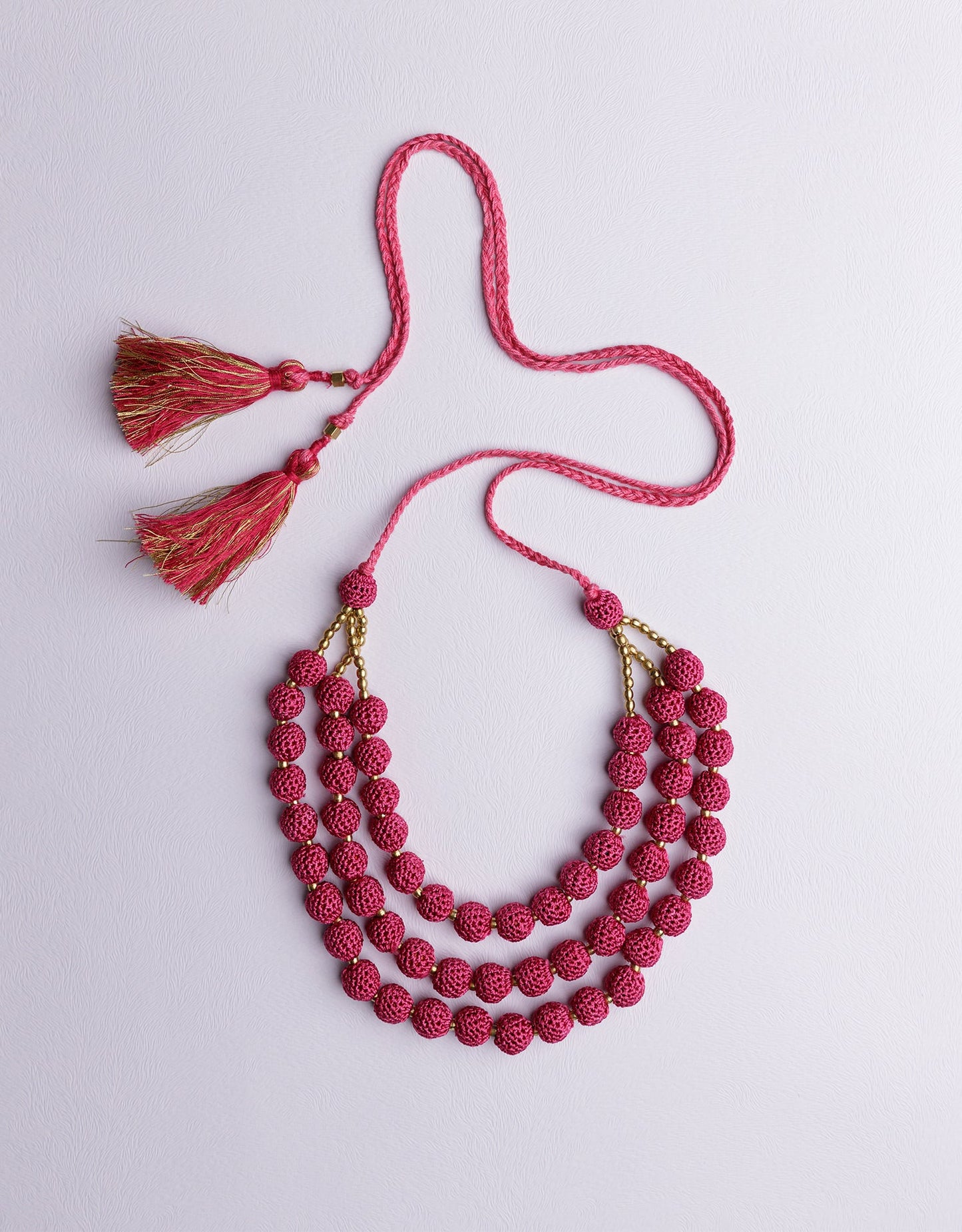 Roop Hand-crochet Ombre Necklace