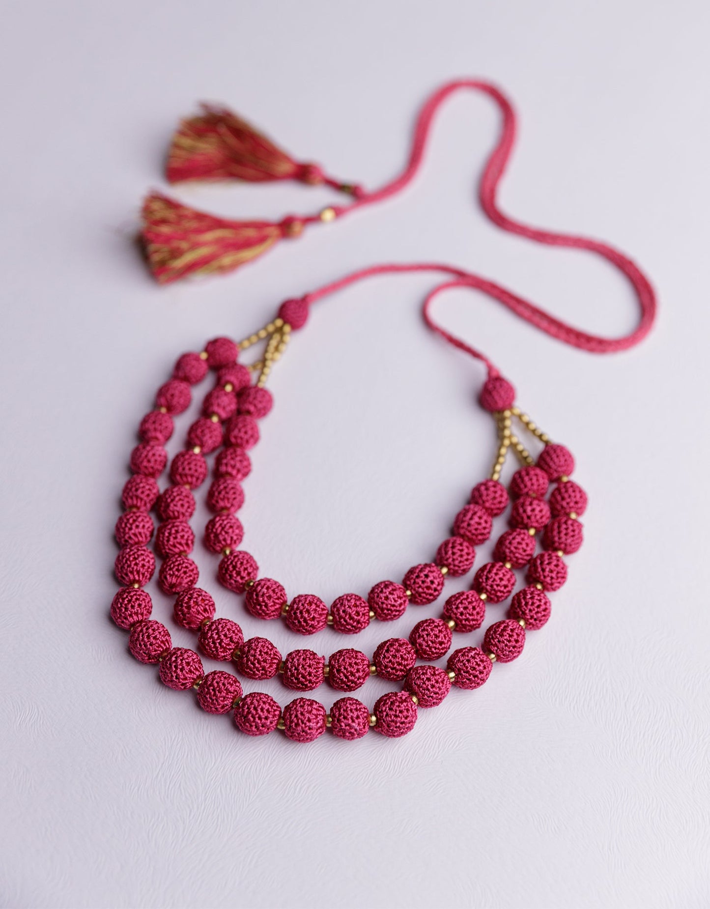 Roop Hand-crochet Ombre Necklace