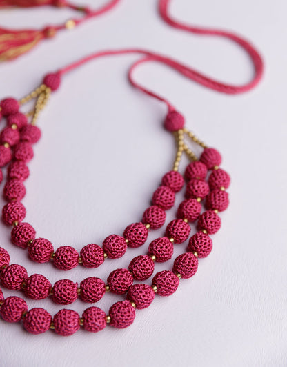 Roop Hand-crochet Ombre Necklace