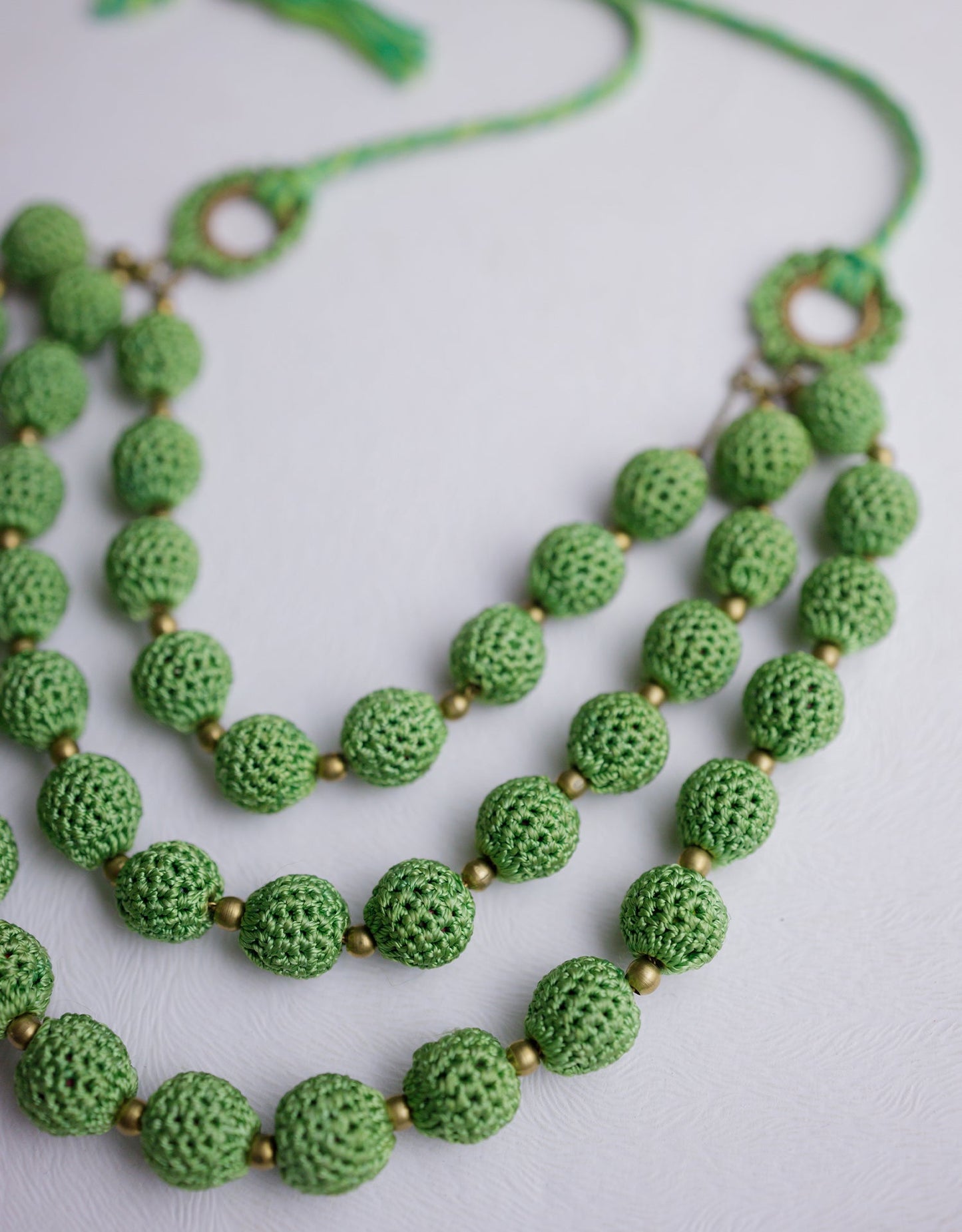 Roop Hand-crochet Ombre Necklace