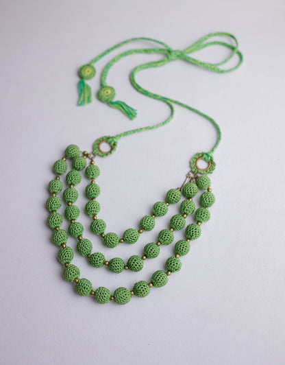 Roop Hand-crochet Ombre Necklace