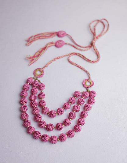 Roop Hand-crochet Ombre Necklace