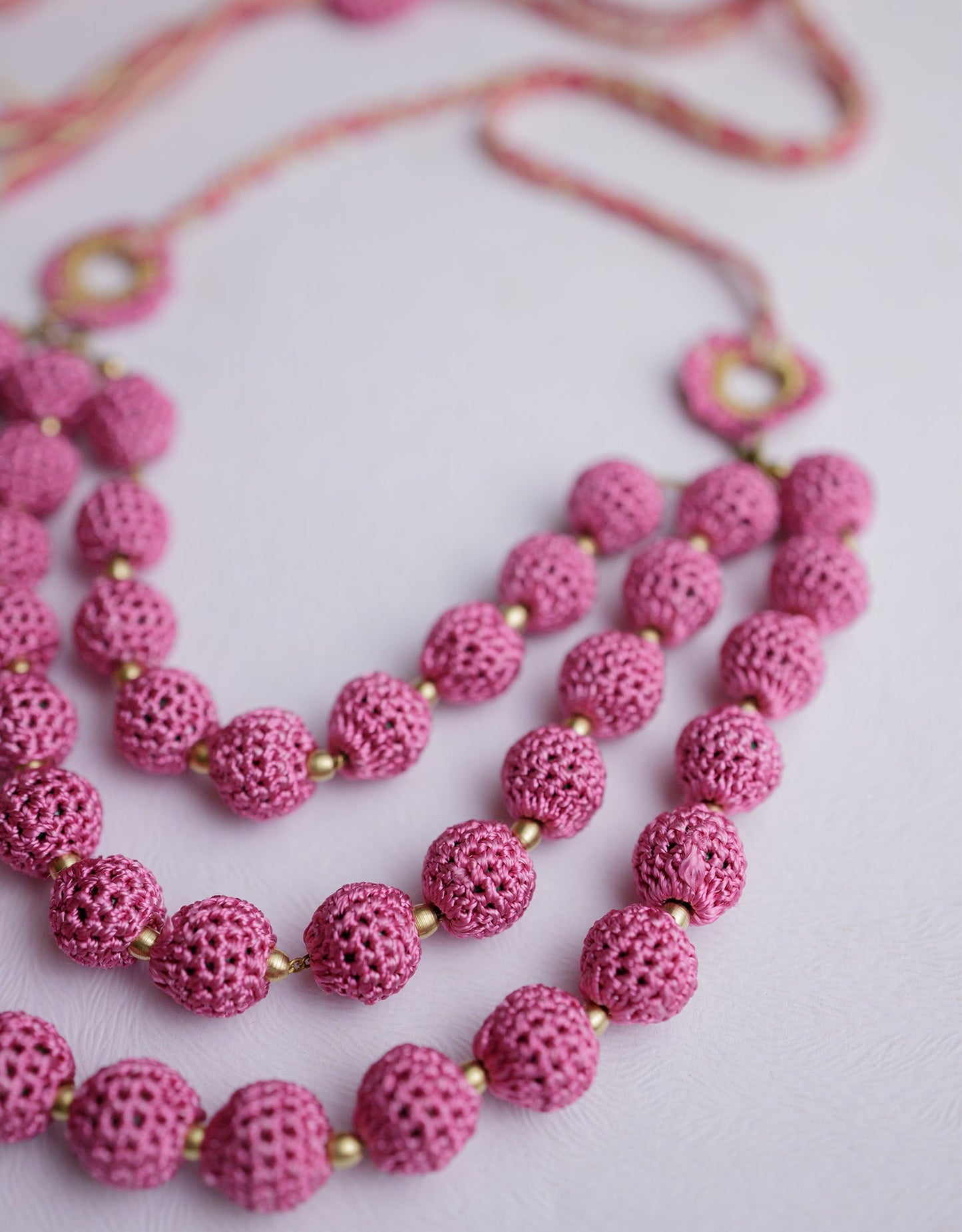 Roop Hand-crochet Ombre Necklace