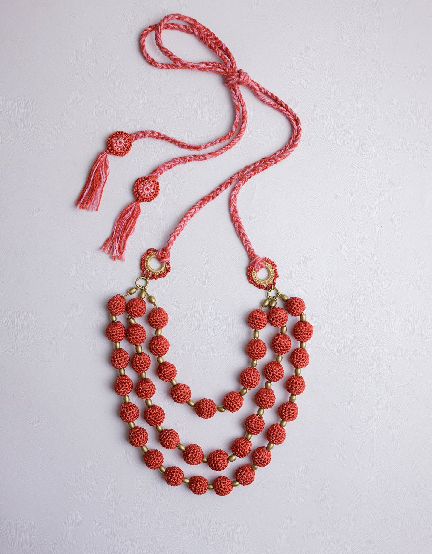 Roop Hand-crochet Ombre Necklace
