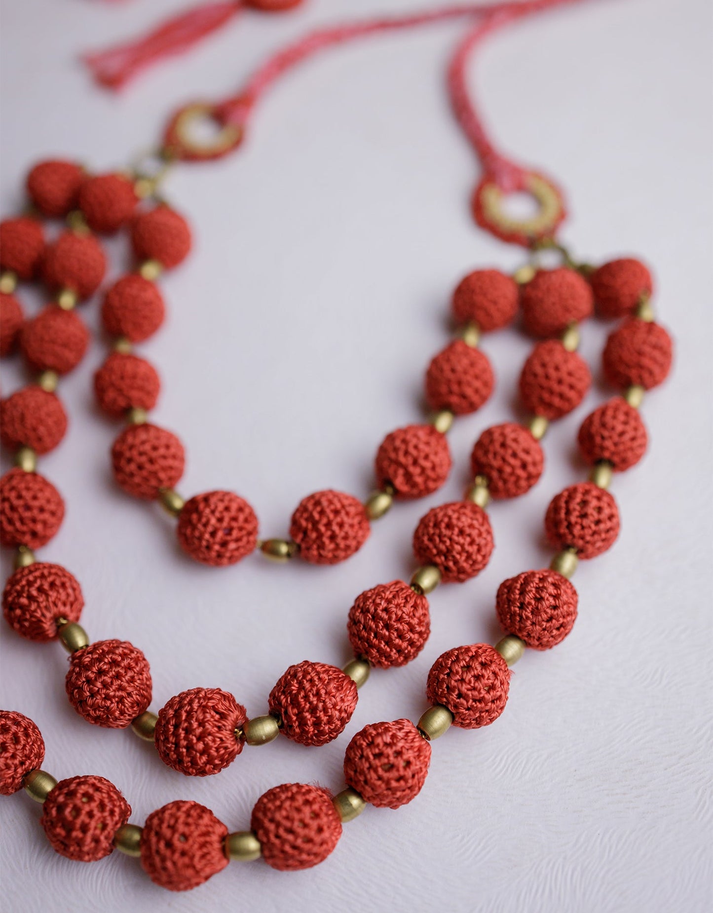 Roop Hand-crochet Ombre Necklace