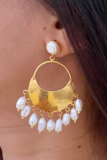Noor Pearl Chaandbali