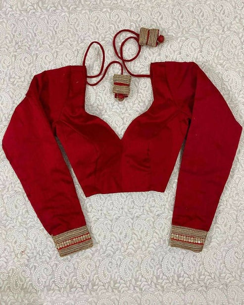 Tori Full Sleeves Silk Blouse