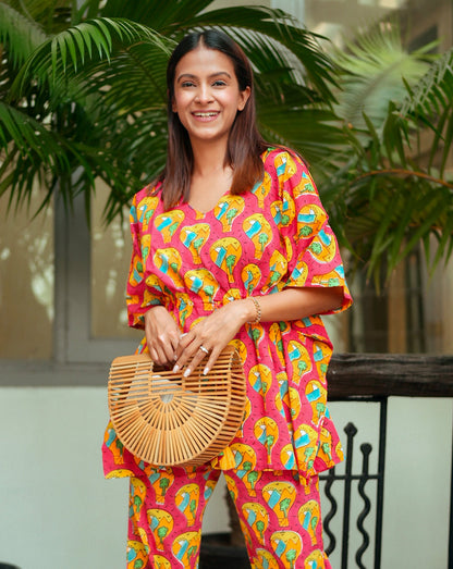 Paradise Chill Jams Cotton Co-ord Set