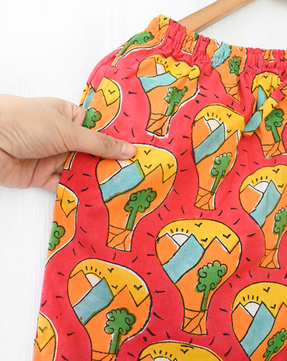 Paradise Chill Jams Cotton Co-ord Set