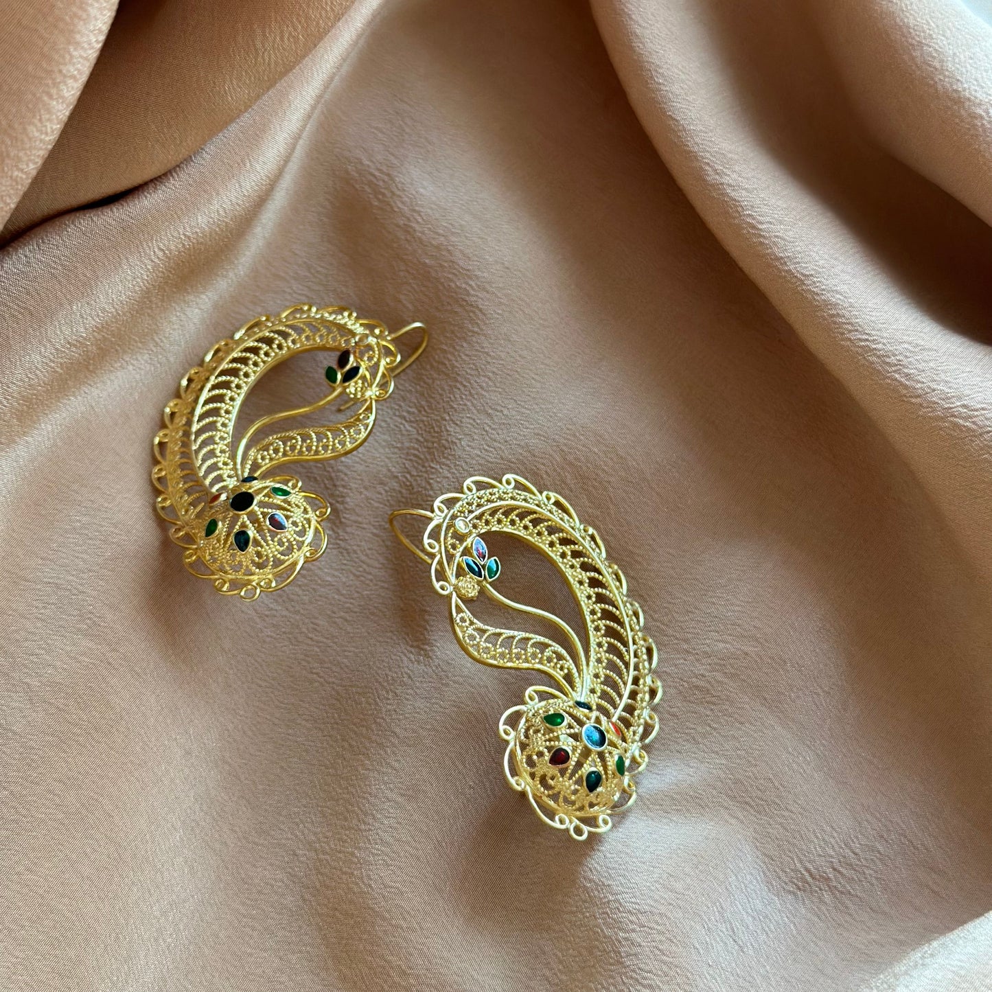Begum Ethnic Earcuff Pair