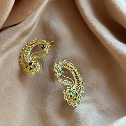 Begum Ethnic Earcuff Pair