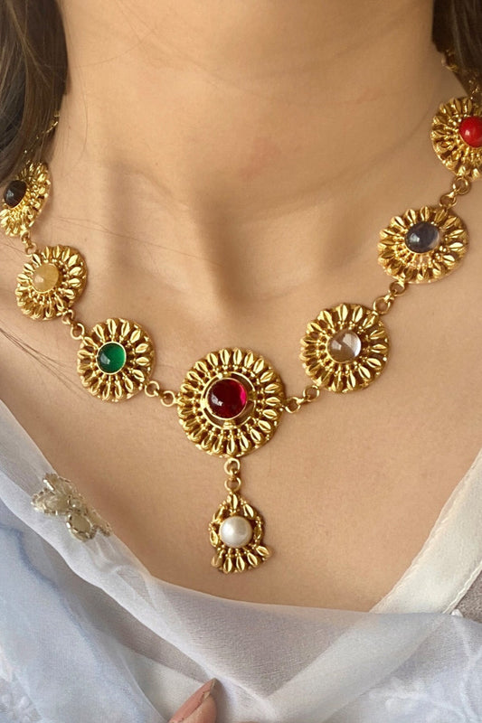 Navratna Gemstone Haar