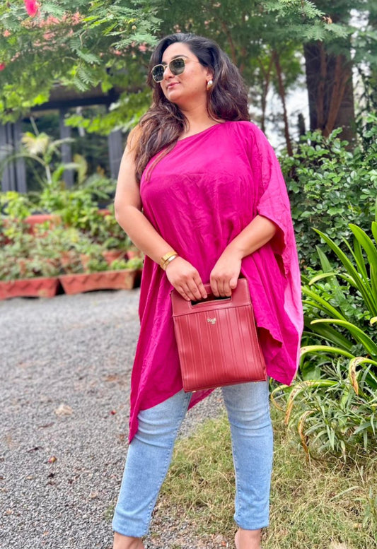Asymmetrical Kaftan Top