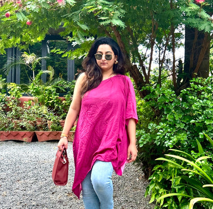 Asymmetrical Kaftan Top