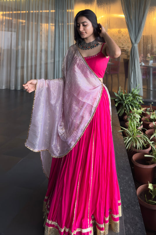 Rani Cotton Graceful Lehenga