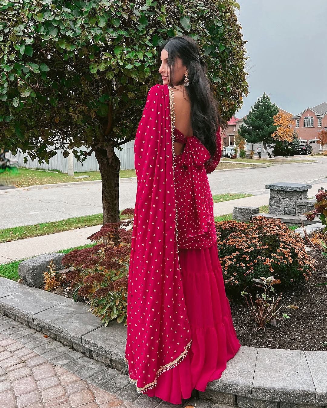 Vaanya 3 Layer Sharara Set