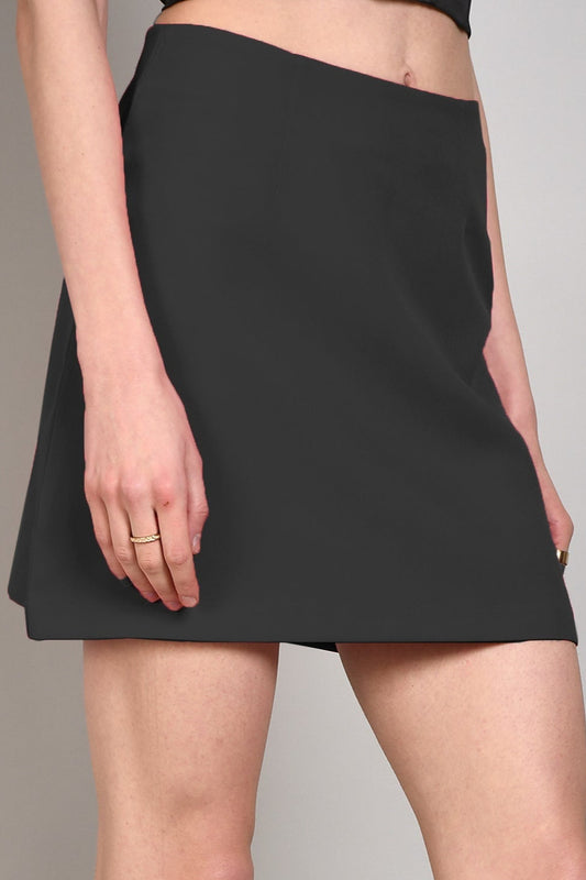 Mini Straight Skirt