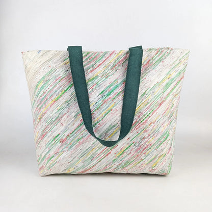 Upcycled Handwoven: The Beach Bag