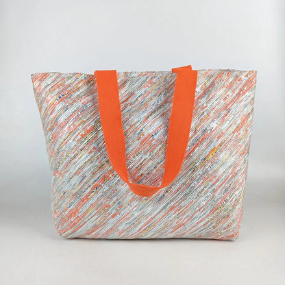 Upcycled Handwoven: The Beach Bag
