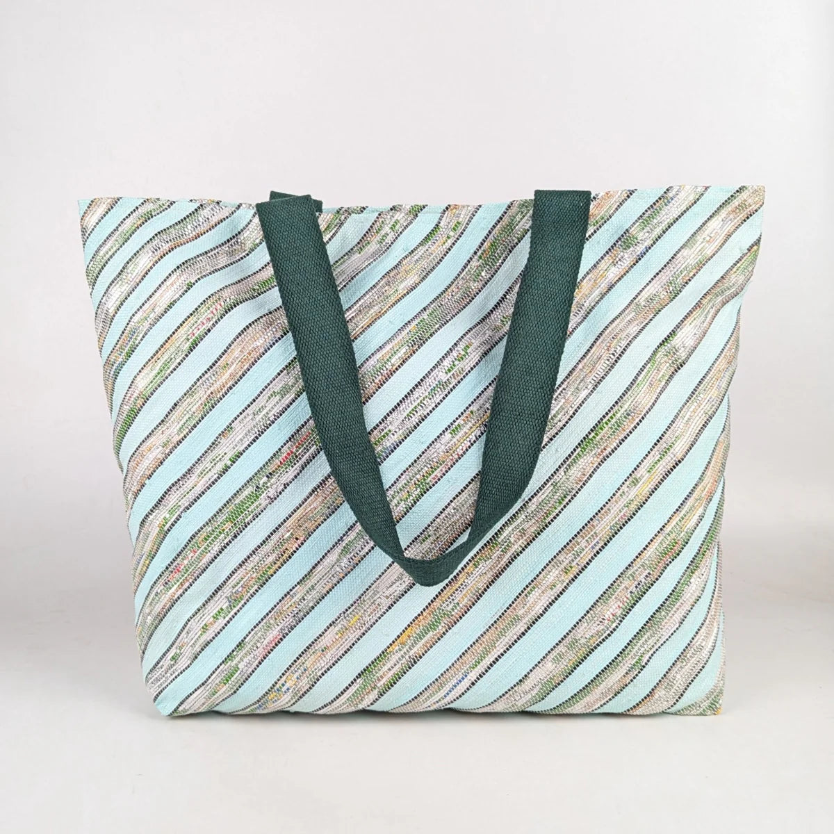 Upcycled Handwoven: The Beach Bag