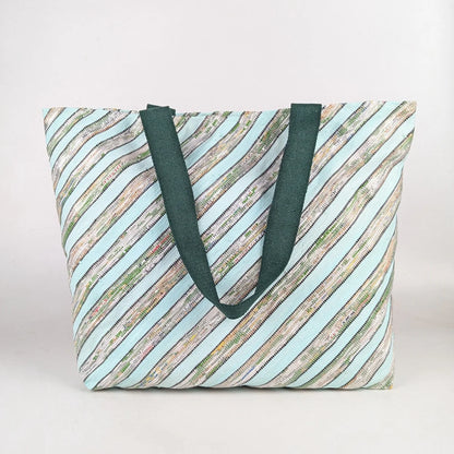 Upcycled Handwoven: The Beach Bag