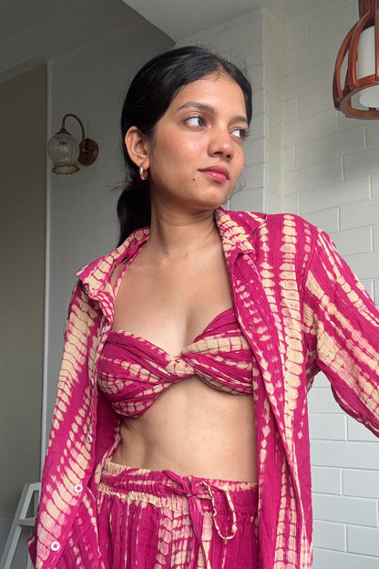 Lillia Tie Dye 3 Piece Co-ord Set