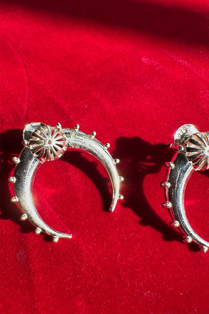 Yoddhaa Warrior Hoop Studs