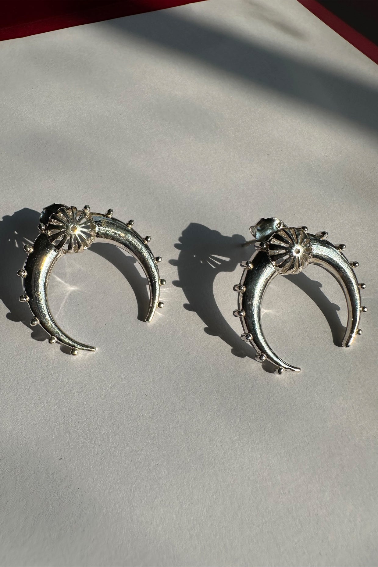 Yoddhaa Warrior Hoop Studs