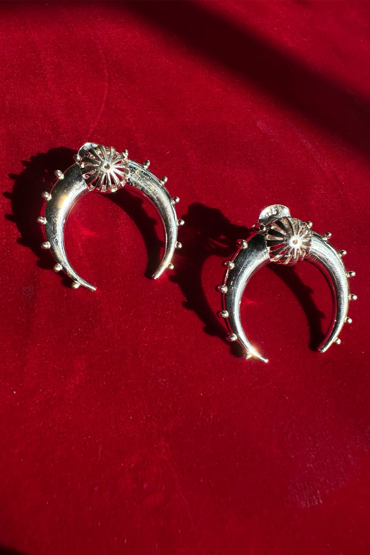 Yoddhaa Warrior Hoop Studs