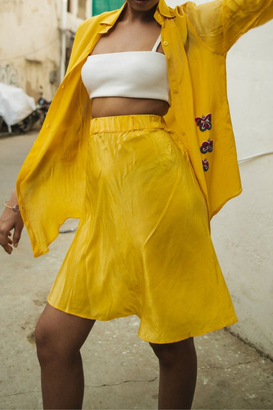 Sage Golden Yellow Skirt