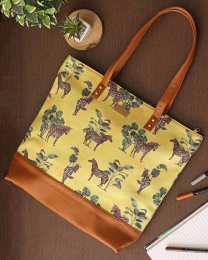 Animal Print Tote Bag