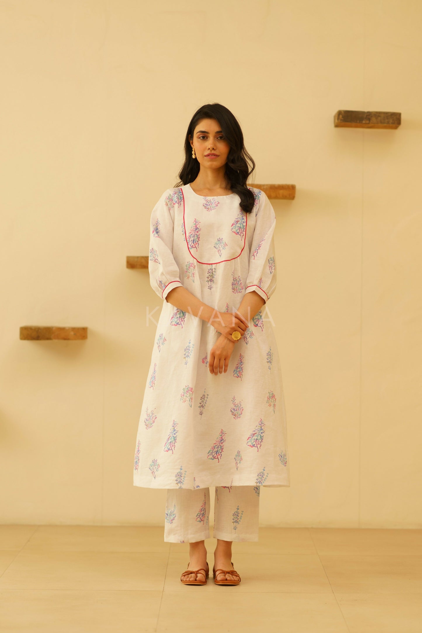 Zara Embroidered Kurta Set