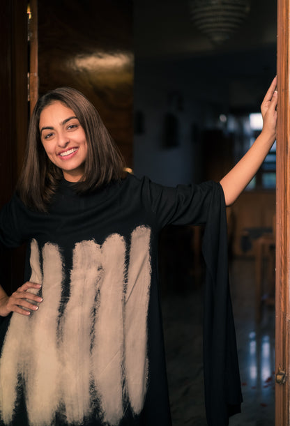 Aura Dress with Extended Sleeves